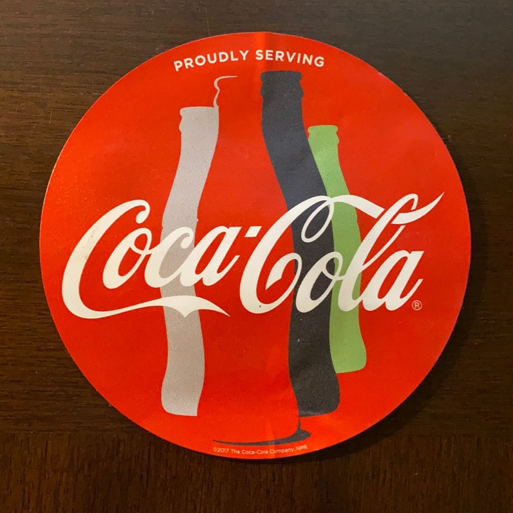 Coca Cola sticker 6”